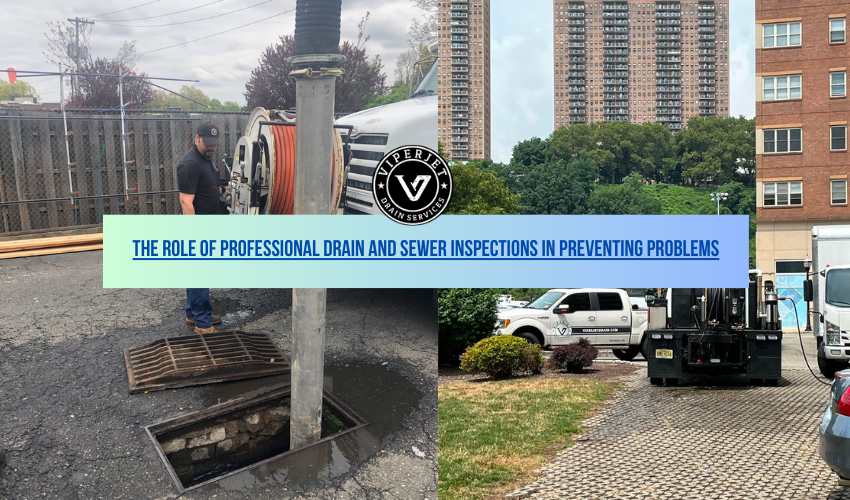 The Role of Professional Drain and Sewer Inspections in Preventing Problems