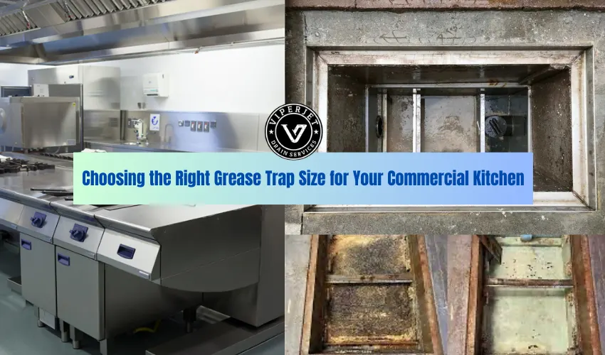 Choosing the Right Grease Trap Size for Your Commercial Kitchen