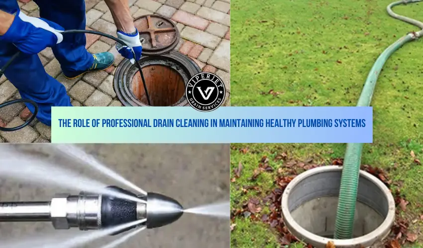 The Role of Professional Drain Cleaning in Maintaining Healthy Plumbing Systems